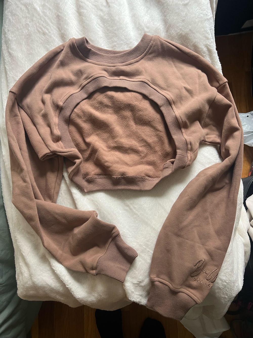 Buffbunny Collection Camel Bolero shrug